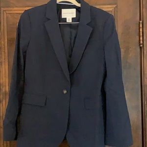 Banana Republic Petite Navy Suit